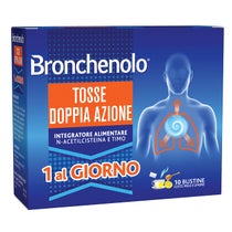 Bronchenolo Tosse Doppia Azione Gusto Miele E Limone 10 Bustine-1
