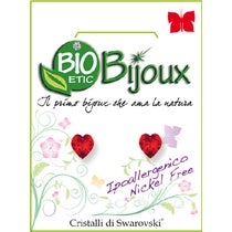 Bioetic Bijoux Orecchino Cuore 5×5,5mm Light Siam-1