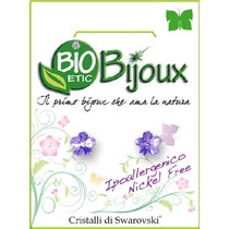 Bio Bijoux Orecchino Fiore 6mm Violet-1