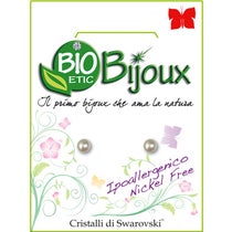 Bioetic Bijoux Orecchini Perla 3mm White-1