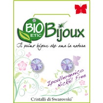 Bioetic Bijoux Orecchino Rivolo Swarovski 6,2mm Vitrail Light 1 Paio-1
