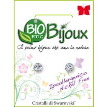 Farma Bijoux Orecchino Xirius 4,1mm Crystal 1 Paio-1