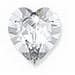 Biojoux Crystals from Swarovski Crystal Heart 5,5mm -1