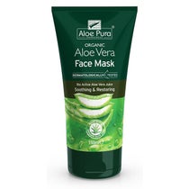 Dr Organic Aloe Pura Maschera Viso Lenitiva/Riparatrice 150ml-1