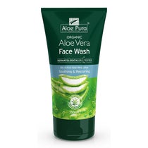 Dr Organic Aloe Pura Detergente Viso Lenitivo/Riparatore 150ml-1