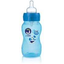 J Bimbi B Free Me Blu Biberon Polipropilene Tettarella Silicone 260ml 0 Mesi+-1