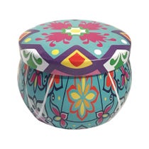Le Maioliche Candela Light Blue 1 Pezzo-5