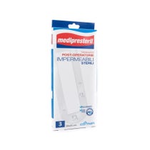 Medicazione Medipresteril Post Operatoria Ipermeabile Sterile 10x25 cm 3 Pezzi-2
