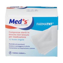 Meds Garza Compressa Tessuto Non Tessuto 5x5cm 12 Pezzi-1