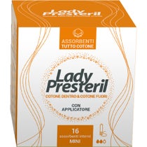Lady Presteril Assorbente Interno Mini 16 Pezzi-3