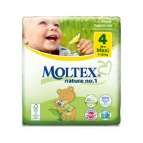 Moltex Nature Pannolini Ecologici Taglia 4 Maxi 7-18 kg 30 Pezzi-1