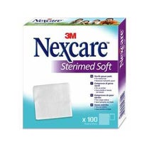 Nexcare Sterimed Soft Garza Compressa Tessuto Non Tessuto Sterile Multilingual 10x10m 100 Pezzi -1