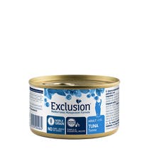 Exclusion Mediterraneo Monoprotein Noble Grain Umido Per Gatti Adulti Al Tonno Lattina 85gr-1