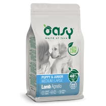 Oasy Dry Monoproteico Lammkroketten für Welpen Medium / Large 12kg Beutel-1