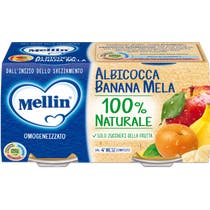 Mellin Omogeneizzato Albicocca Banana Mela 2x100g-2