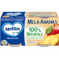 Mellin Omogeneizzato Mela/Ananas 2x100g-3