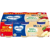 Mellin Omogeneizzato Mela 6x100g-2