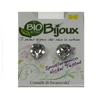 Bio Bijoux Orecchino Cuore 10mm Crystal-1