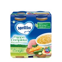 Mellin Komplette Babynahrung Kaninchen 2x250g-3