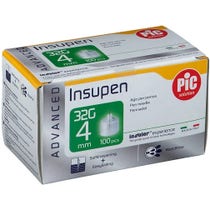 Pic Insupen Advanced Ago Penna Insulina G32 4mm 100 Pezzi-1