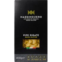 Massimo Zero Pipe Rigate Glutenfrei 400g-3
