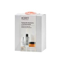 Korff Moisturizing Perfecting Box Peeling-Lösung 100 ml + Gesichtsserum 30 ml + Gesichtscreme 50 ml-3