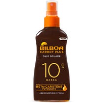 Bilboa Carrot Plus Olio Solare Spray No Gas SPF10 200ml-1