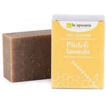 La Saponaria Bio Sapone Miele/Lavanda 100g-1