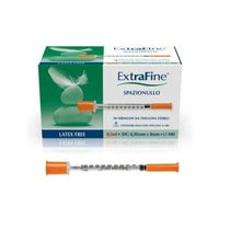 Siringa Insulina Extrafine 0,5ml 100 Ui Ago Gauge 30 8mm 30 Pezzi-1