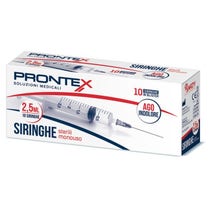 Siringa Prontex 2,5ml 10 Pezzi-1