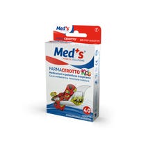 Meds Strips Kids, verschiedene hypoallergene Pflaster für Kinder, 40 Stück-1