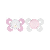 Chicco Succhietto Physio Comfort Girl Silicone 0-6 mesi 2 Pezzi-1