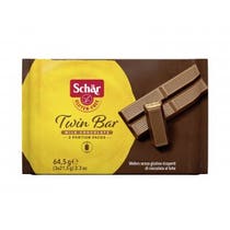 Schar Twin Wafer Cioccolato Latte 3 Barrette Da 21,5g-2