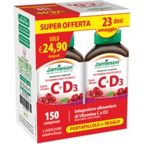 Jamieson Duo Pack Vitamina C+D Promo 2x75 Compresse-1