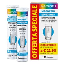 Massigen Magnesium Superior Brause 18 + 18 Tabletten-2