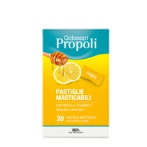 Golasept Propolis Honig- und Zitronengeschmack 20 Tabletten-1